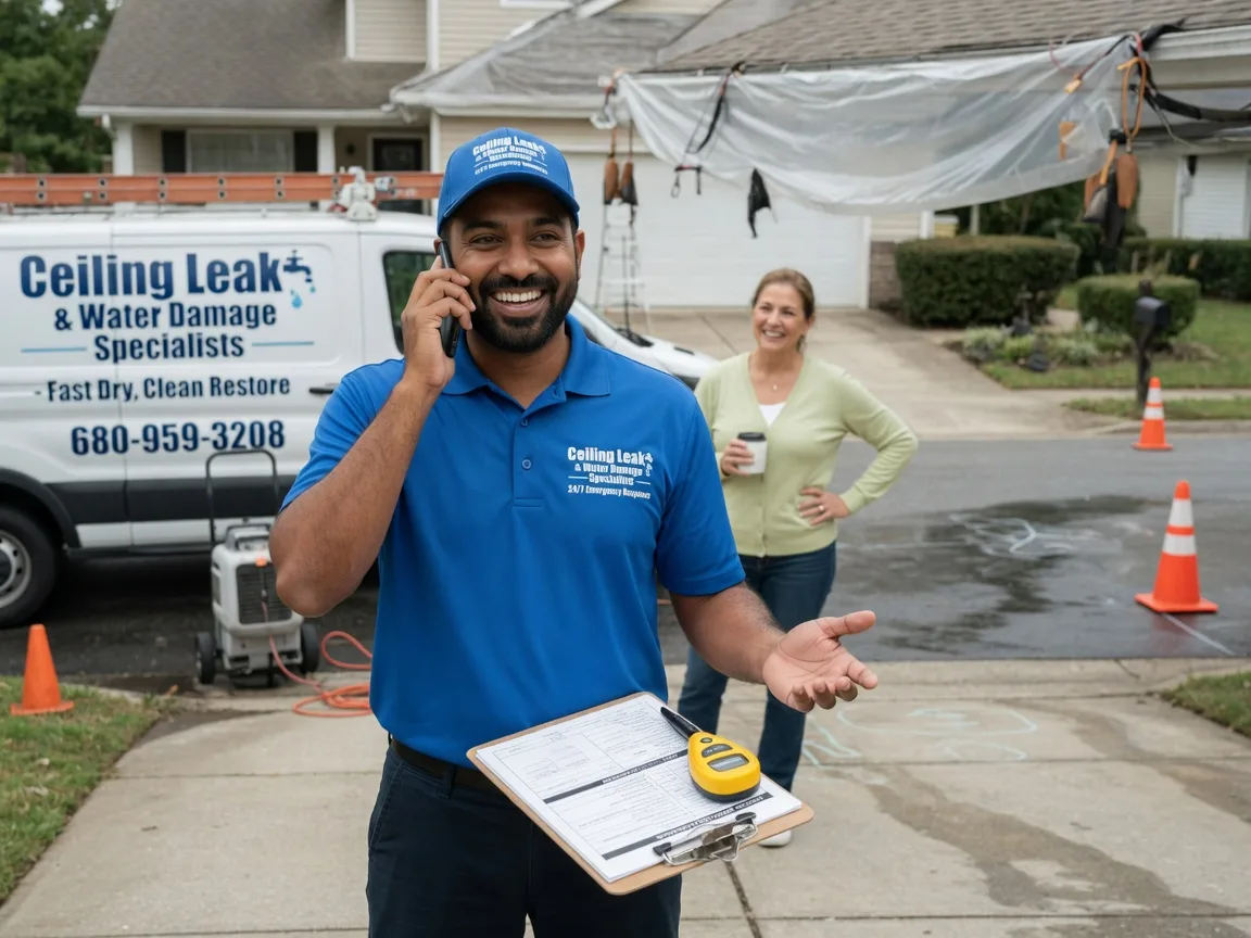 Ceiling Leak Cleanup Brentwood, TN FAQs